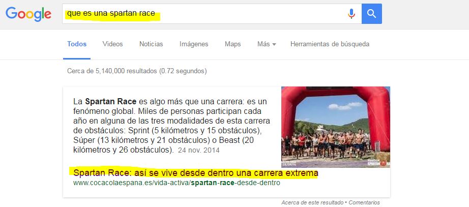 Ejemplo RanBrain de Google